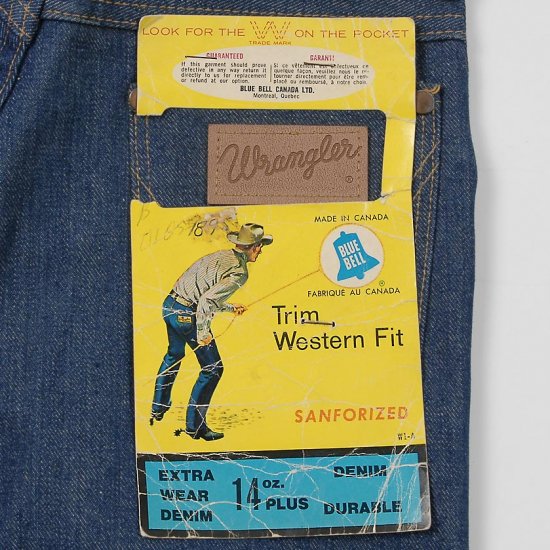 楽天市場】ブルーベルラングラー、ビンテージ スリムウエスタン