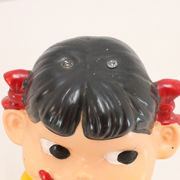 楽天市場】【中古品】ブリキ台座 首振りペコちゃん人形 / 不二家