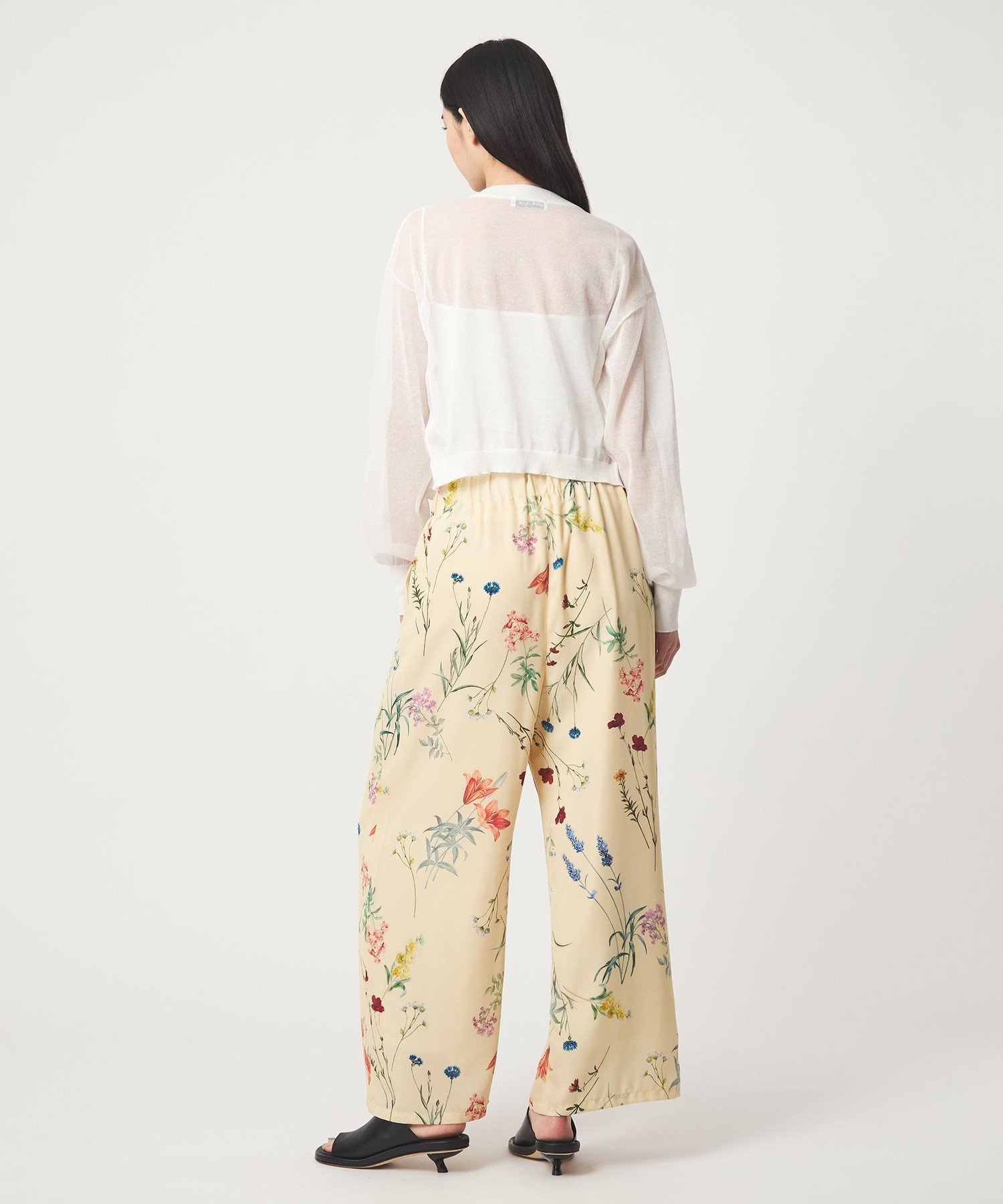 ＜EMMEL REFINES＞EM フラワープリント イージーパンツMサイズ UNITED ARROWS green label relaxing｜<EMMEL REFINES>EM フラワー