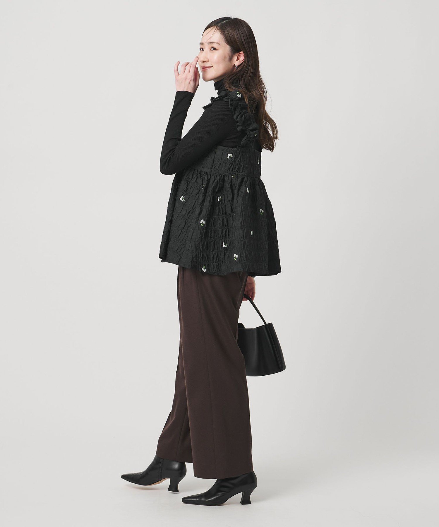 UNITED ARROWS｜スクエア フラワー ジャガード キャミソール | Rakuten