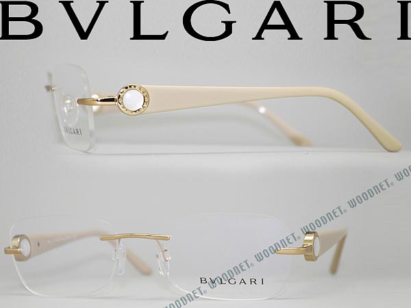 楽天市場】BVLGARI めがね ゴールド 縁無し/フチ無し ブルガリ メガネ