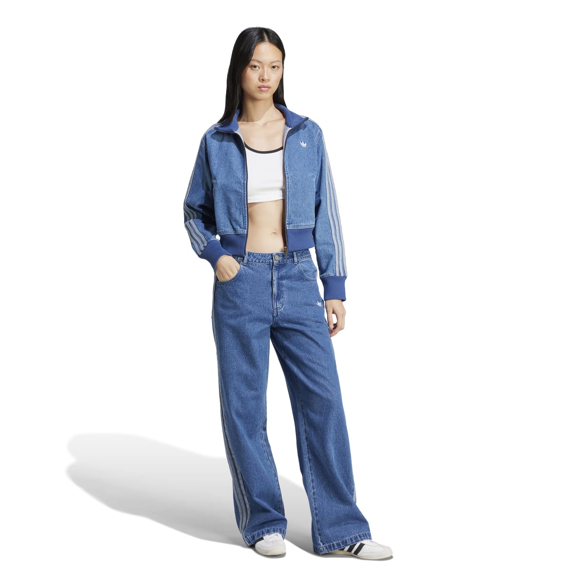 楽天市場】adidas Originals/アディカラー デニム スリーストライプス