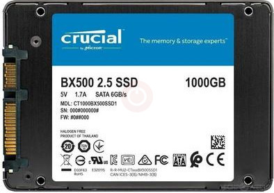 Crucial BX500 1 TB Specs | TechPowerUp SSD Database