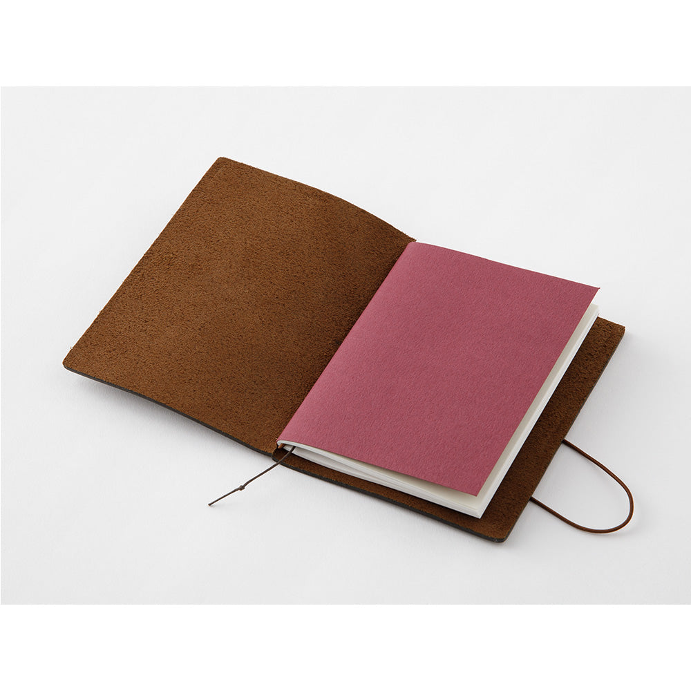 TRAVELER'S notebook Starter Kit- Passport Size in Brown — Two