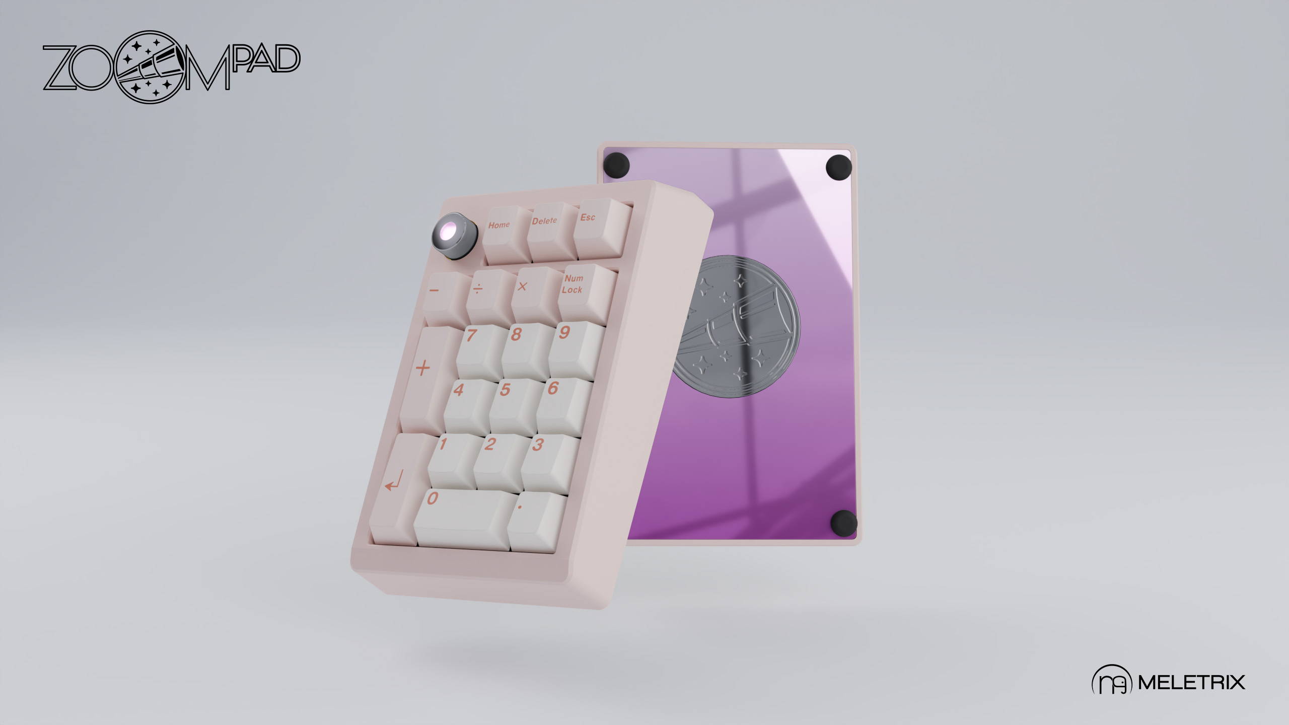 ZoomPad Essential Edition Southpaw - Blush Pink