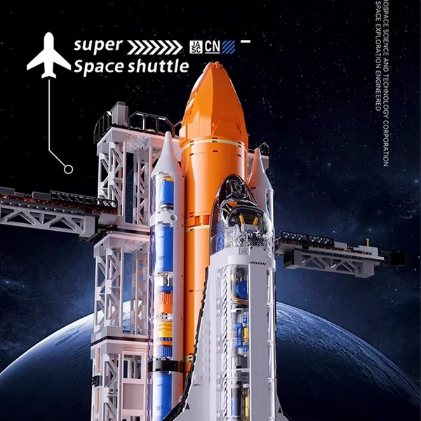 LEGO MOC JAKI 8513 Super Space Shuttle Technic