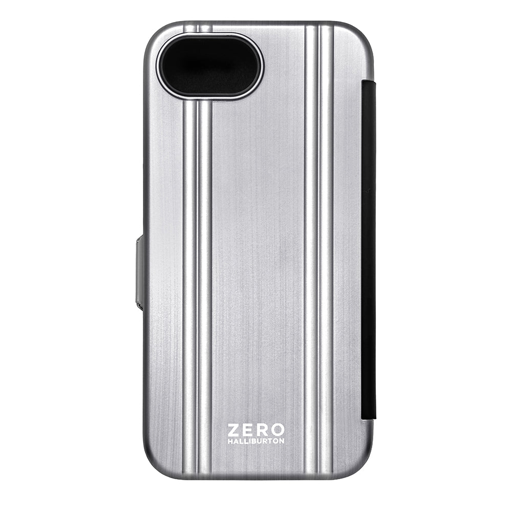 ZERO HALLIBURTON Hybrid Shockproof Flip Case (Matte Silver) – UNiCASE