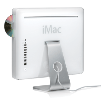 M9844LL/A iMac G5 2Ghz 17″ 1Gb 160GB Super Drive-Pre Owned - Used