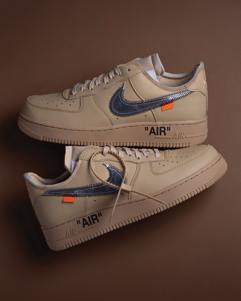 Virgil Abloh Archive x Nike Air Force 1 Low SP “Sesame”が発売予定