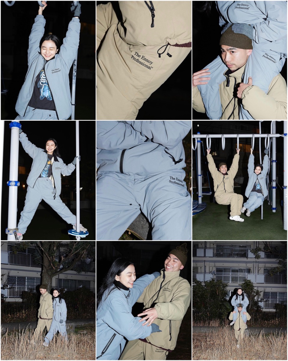 ENNOY × スタイリスト私物 『中綿シャカシャカ2024』が国内1月6日より