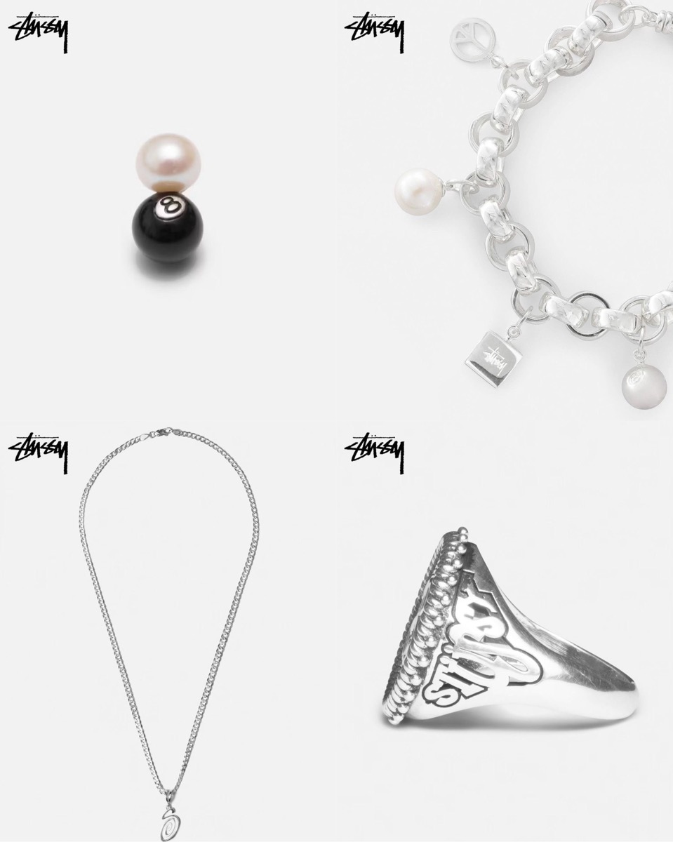 Stüssy Spring '24 新作ジュエリーが国内3月1日より発売 | UP TO DATE