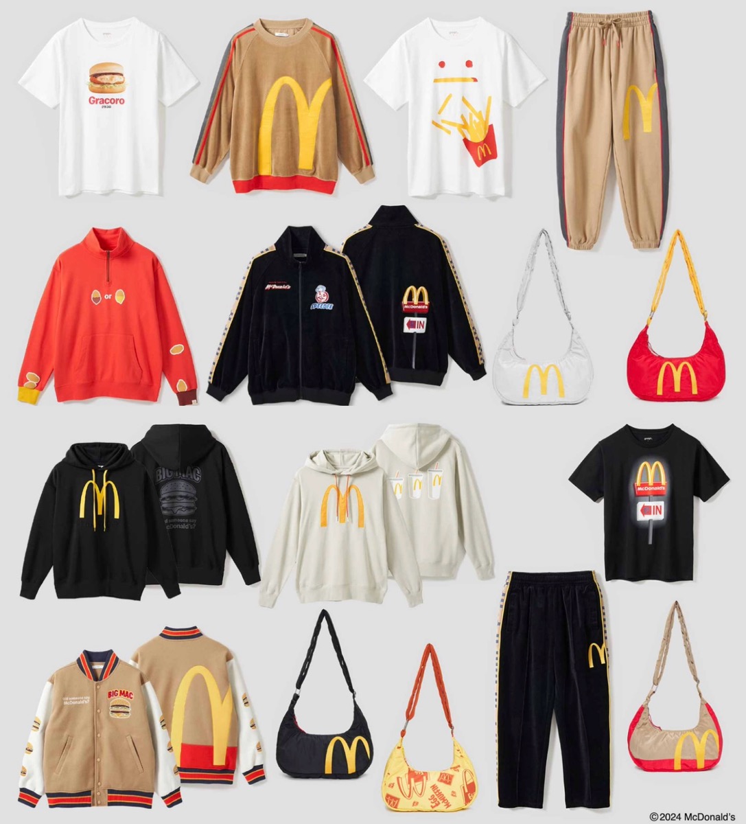 McDonald x graniph 新作コラボコレクションが国内12月24日より発売