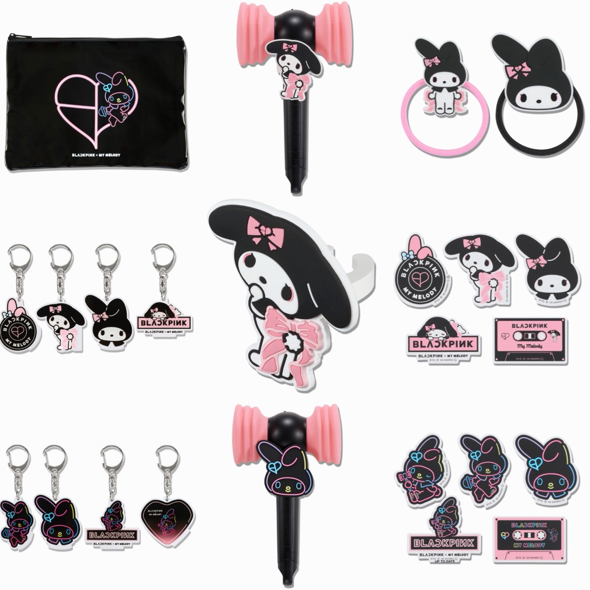 BLACKPINK x マイメロディ コラボコレクションが国内1月8日／1月9日