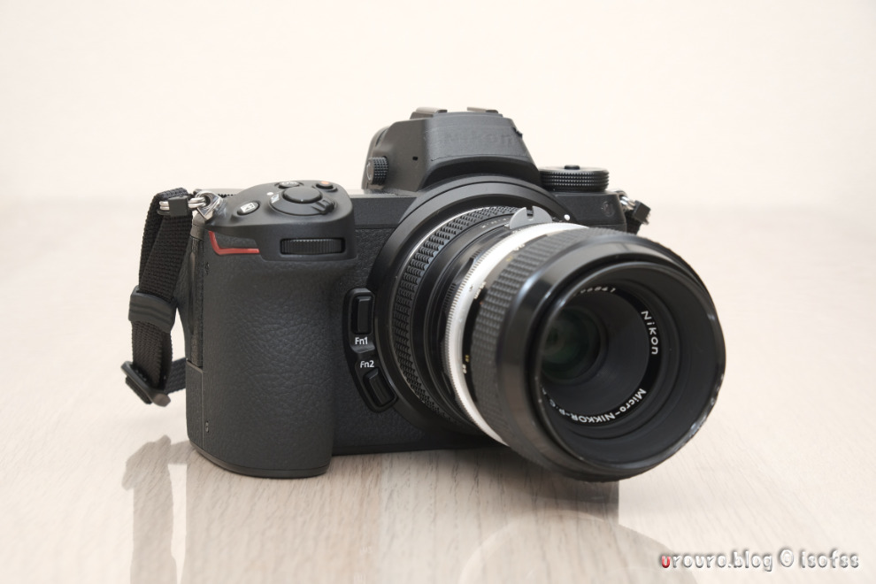 もうすぐ50歳のMicro-NIKKOR-P.C Auto 55mm F3.5は近接なら現役。外観