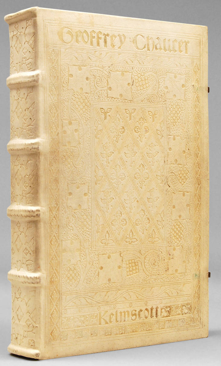The Kelmscott “Chaucery” designed and illuminated by William