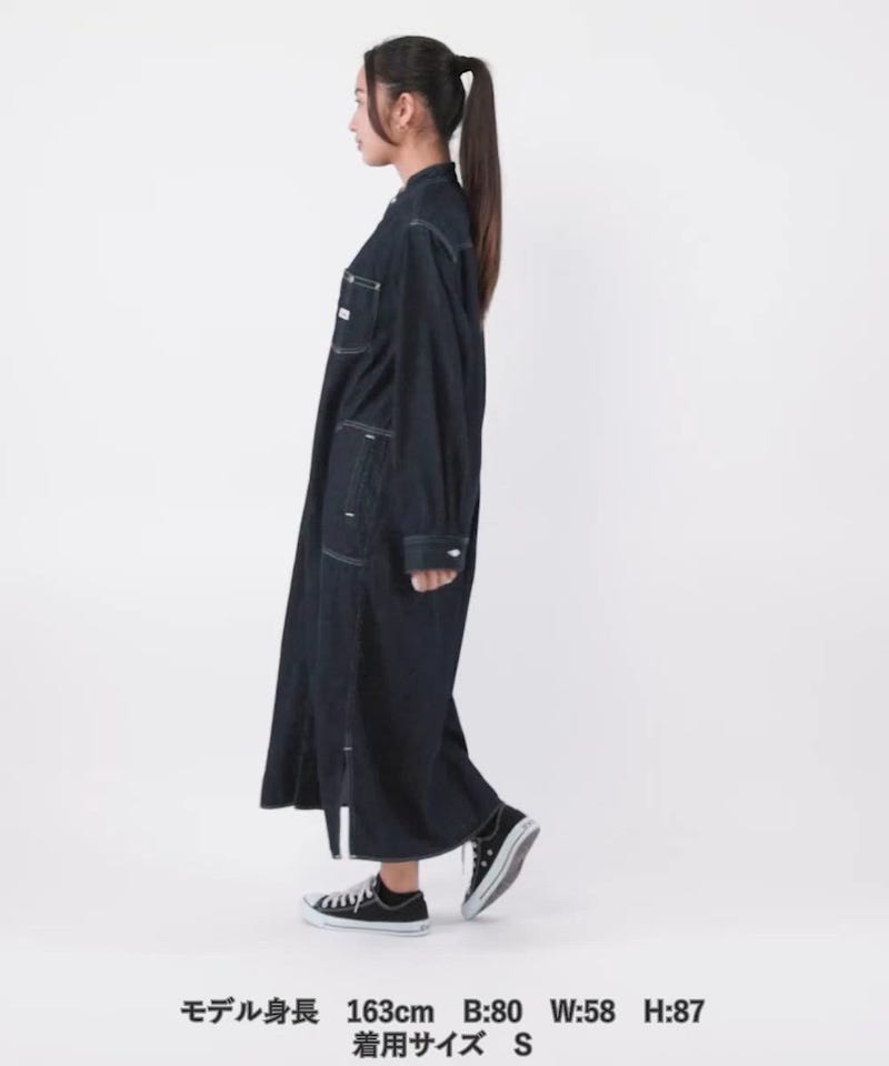 LEE/別注FLARE MAXI ONEPIECE（デニムワンピース）【限定展開