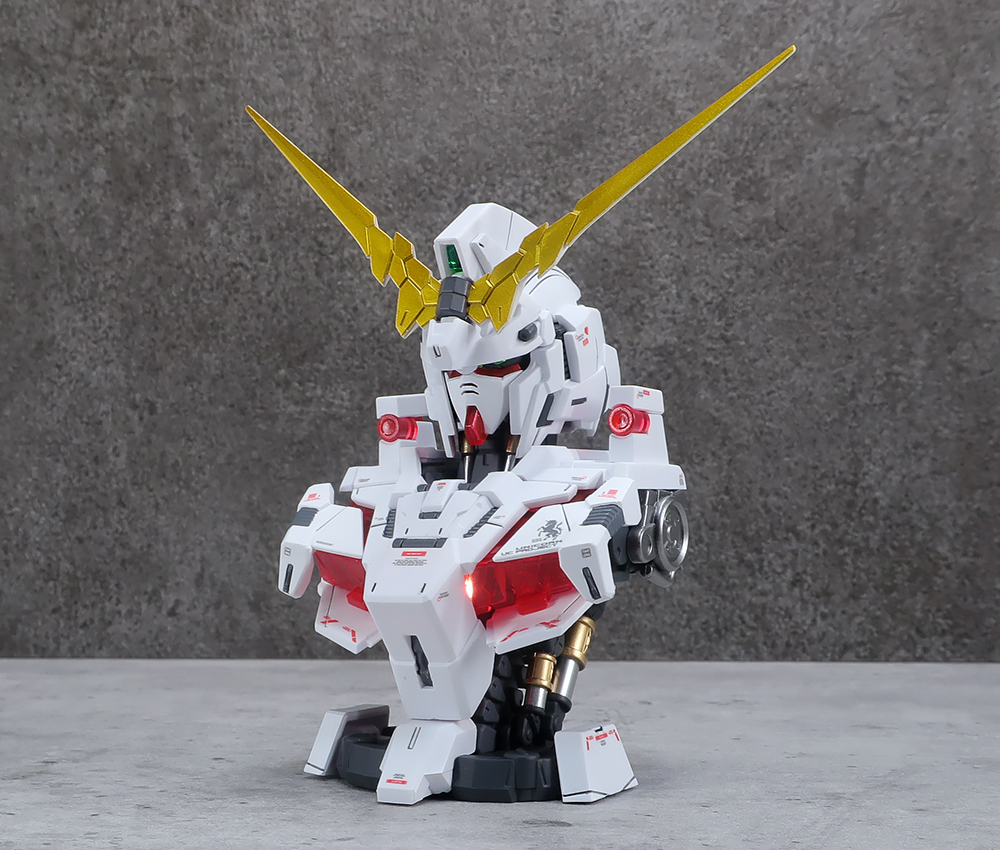 ユニコーンガンダム メカニカルバスト 塗装完成品 デストロイ 覚醒