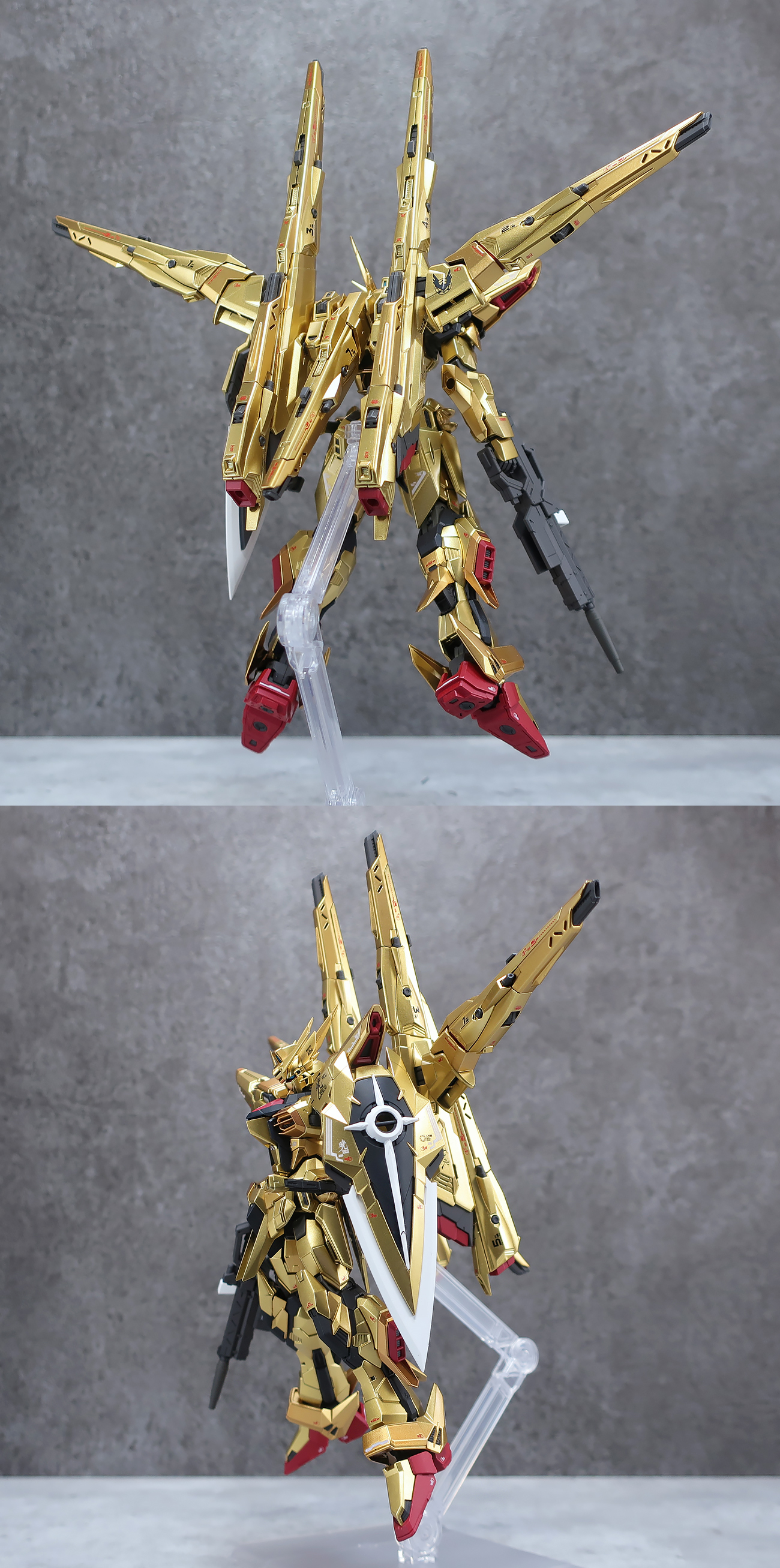 RG 1/144 アカツキガンダム(オオワシ装備& シラヌイパック装備) SEED