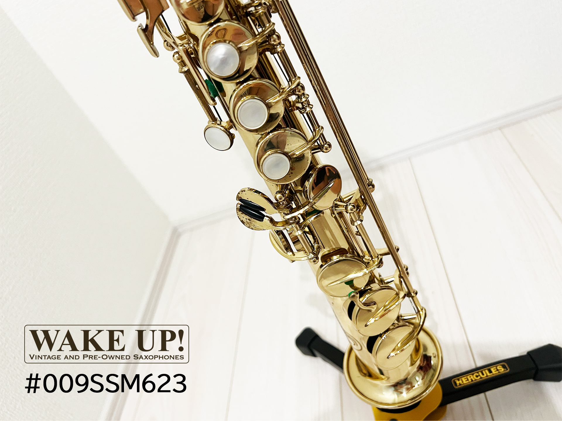 販売終了）マーク6 H.Selmer ソプラノサックス Mark VI 23万番台 彫刻