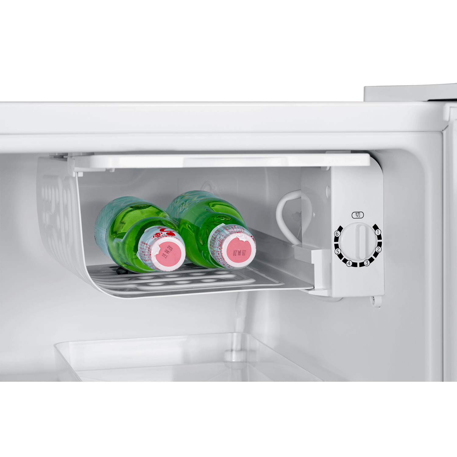 かわいいcomfee 1ドア冷蔵庫 ホワイト 1ドア 小型冷蔵庫