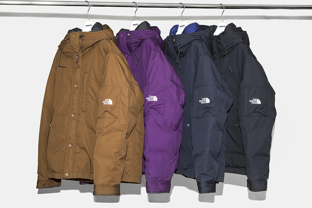ザ・ノース・フェイス パープルレーベルの代表的ダウンが、別注限定