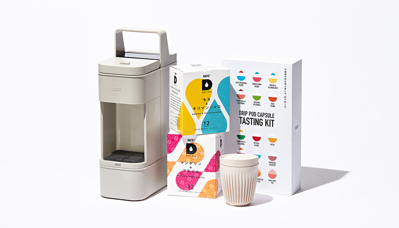 UCCから、アプリと連携してプロの抽出レシピが楽しめるカプセル式