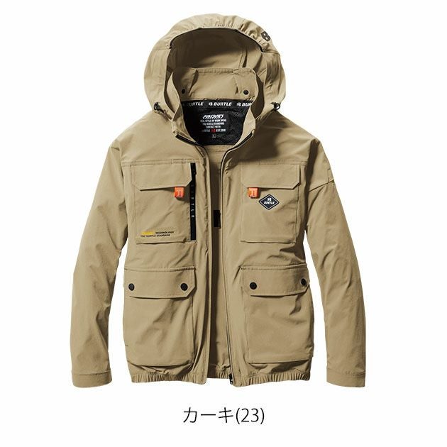 3XL BURTLE バートル 空調作業服 作業着 ACブルゾン 2024年新作(ユニ