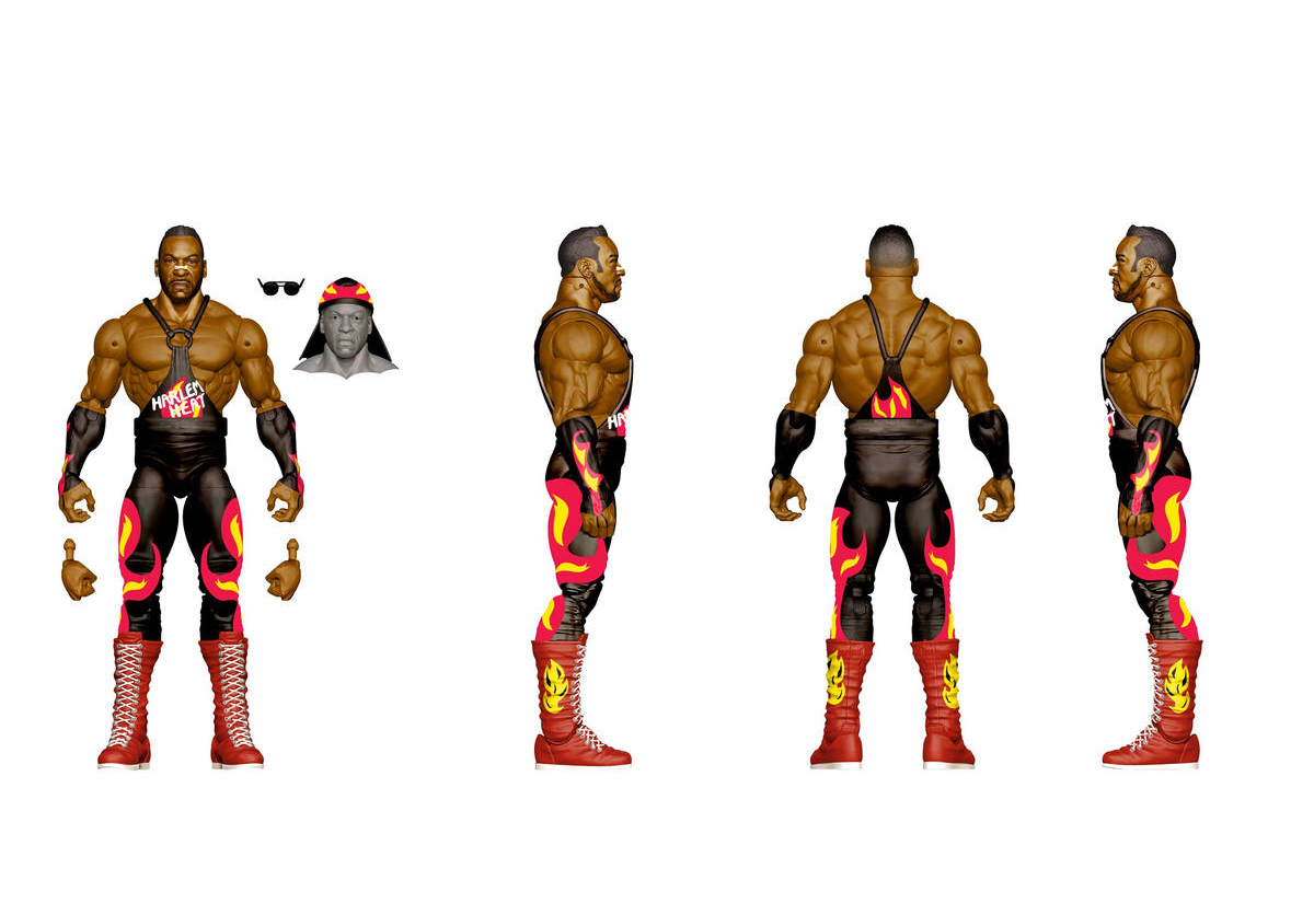 WWE Monday Night War Series 3 Renders: Harlem Heat & The Disciple