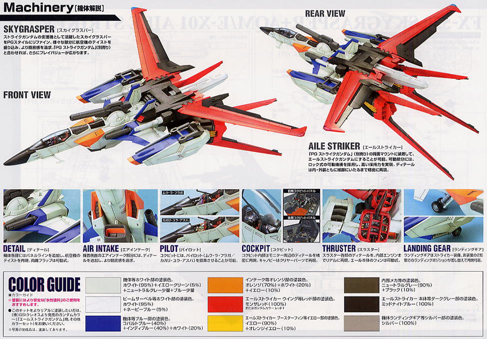 スカイグラスパー+エールストライカー (PG) (ガンプラ) - ホビーサーチ