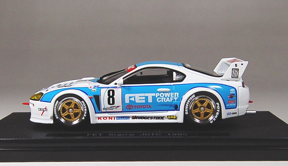 FETスープラ JGTC 1995 (ホワイト/ブルー) (ミニカー) - ホビーサーチ
