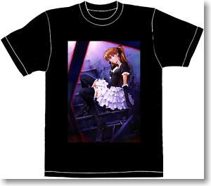 新世紀エヴァンゲリオン復刻Tシャツ アスカ 貞本義行イラスト L