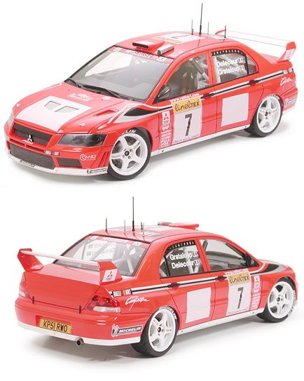 三菱 ランサー エボリューションVII WRC (プラモデル) - ホビーサーチ