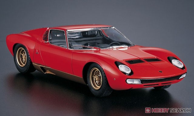 ランボルギーニ ミウラ P400 SV (プラモデル) - ホビーサーチ カーモデル