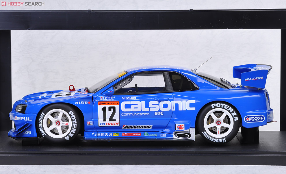 JGTC 2002 R34 カルソニック スカイライン GT-R #12 (ミニカー