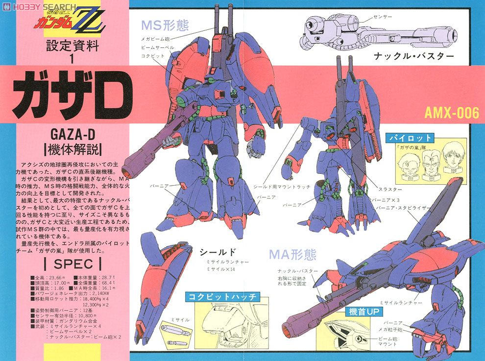 ガザD (ガンプラ) - ホビーサーチ ガンプラ他