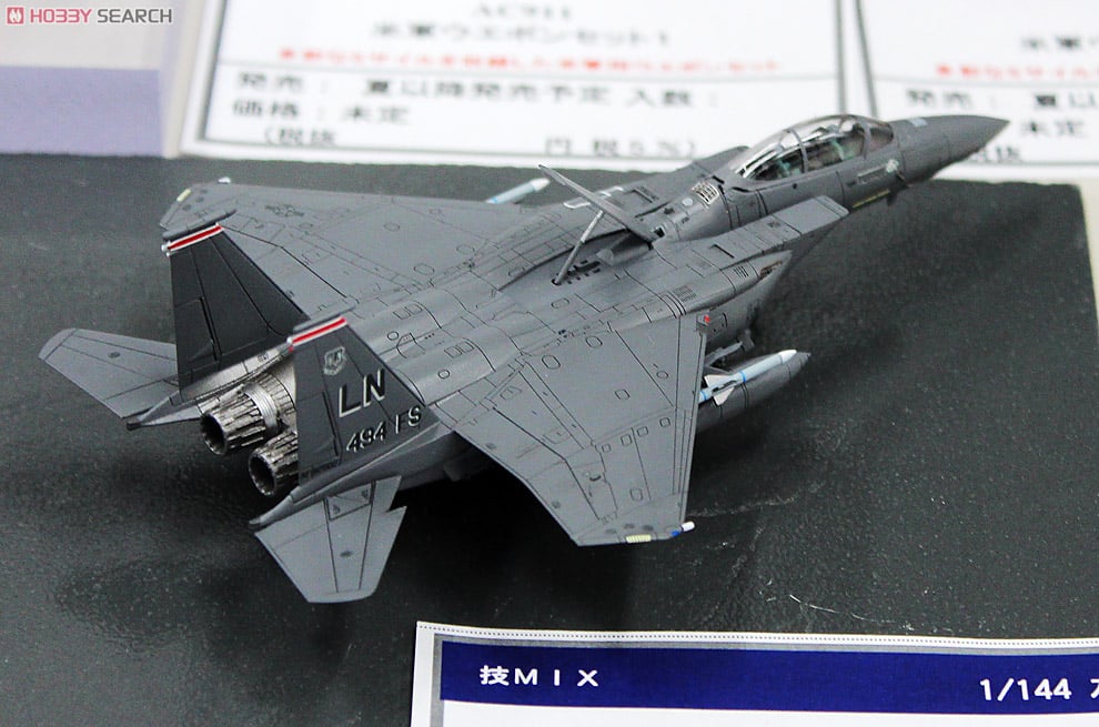 技mix アメリカ空軍 F-15E 第494戦闘飛行隊(レイクンヒース) ヨドバシ