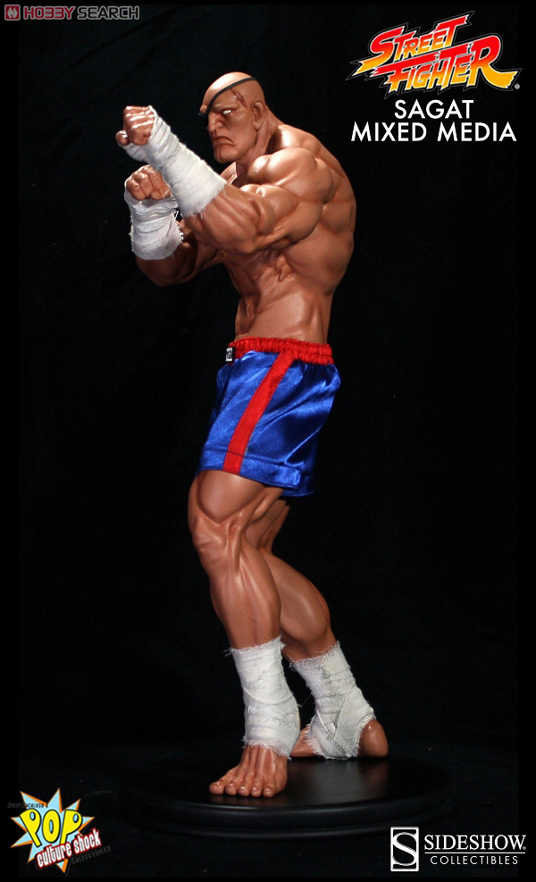 ストリートファイター/ ミックス・メディア 1/4 スタチュー: サガット