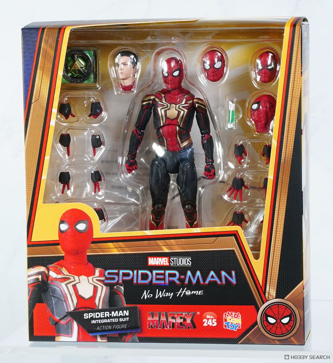 Mafex No.245 Spider-Man Integrated Suit (Completed) - HobbySearch