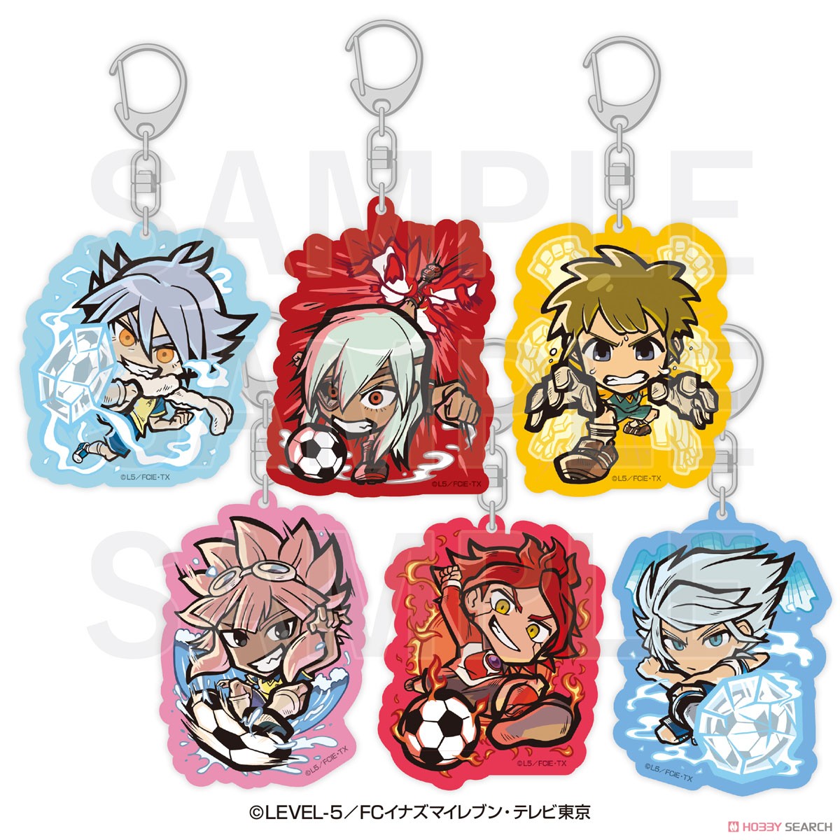 TVアニメ「イナズマイレブン」イートゥーン トレーディングアクリル