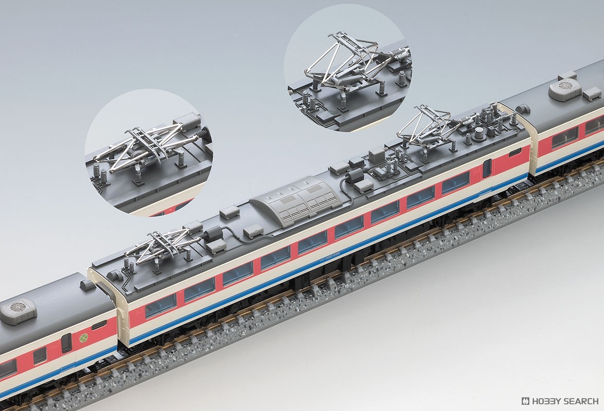 JR 489系特急電車 (金沢運転所・H03編成・白山) 増結セット (増結・4両