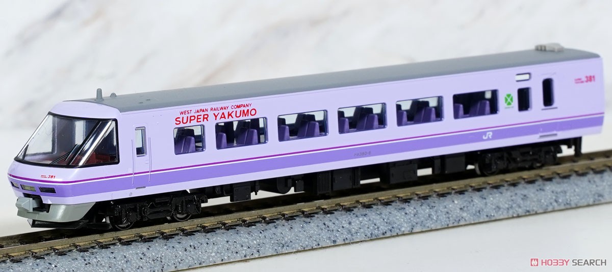 ☆特価品 381系 「スーパーやくも」 (パノラマ編成) 6両セット (6両