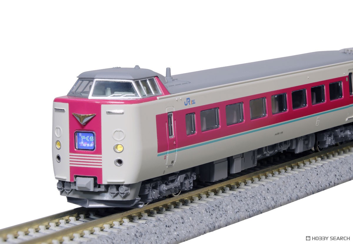 381系 「ゆったりやくも」 (ノーマル編成・グレー台車) 7両セット (7両