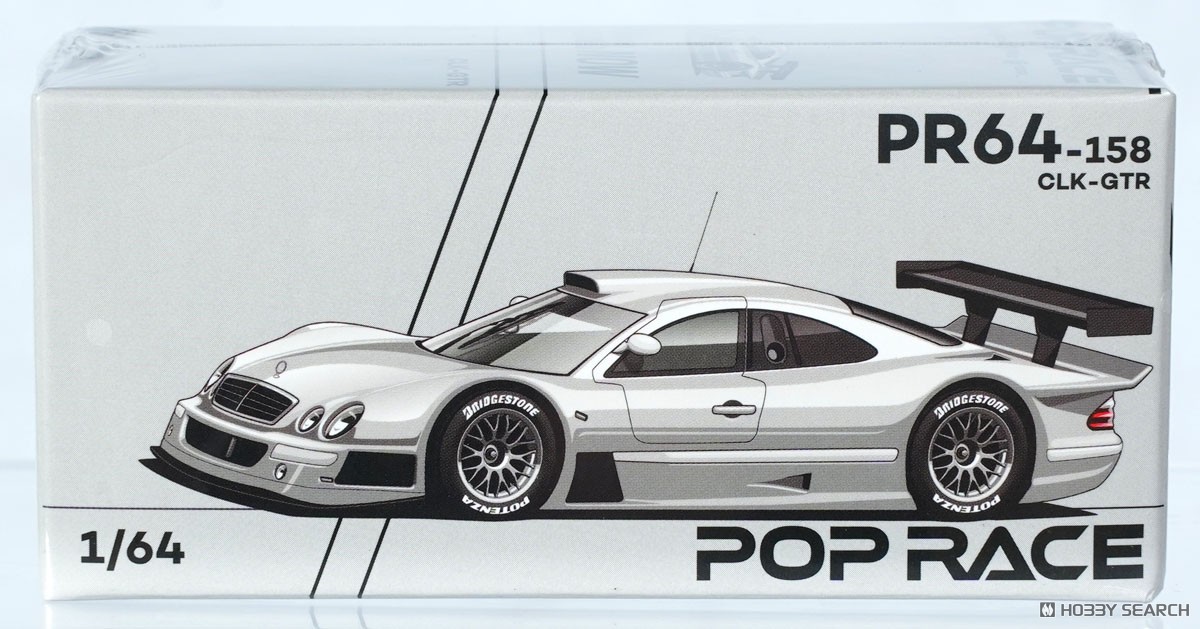 MERCEDES-BENZ AMG CLK GTR - SILVER (ミニカー) - ホビーサーチ ミニカー