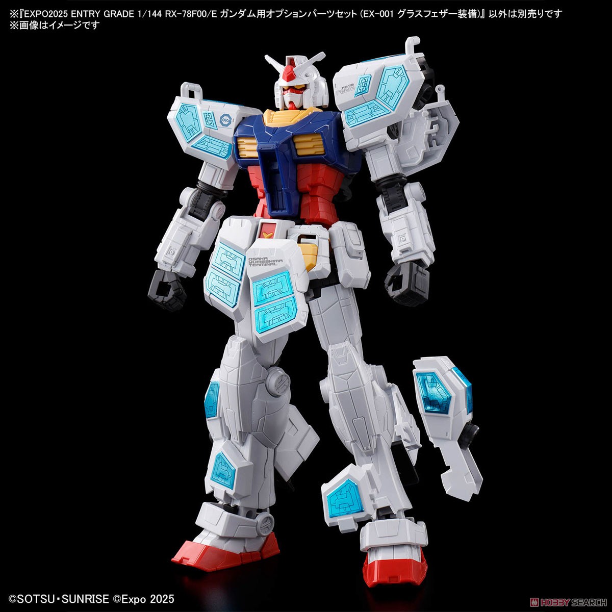 ☆特価品 EXPO2025 ENTRY GRADE RX-78F00/E ガンダム用オプション