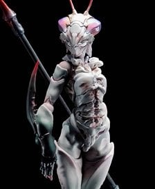 蟲シリ一ズ アンクワルジン UNKVAL 突撃1型 粉砕者スマッシャー (完成