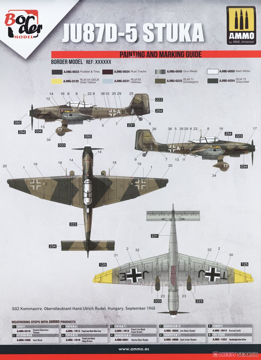 ユンカース Ju87 D5 スツーカ (プラモデル) - ホビーサーチ ミリタリー