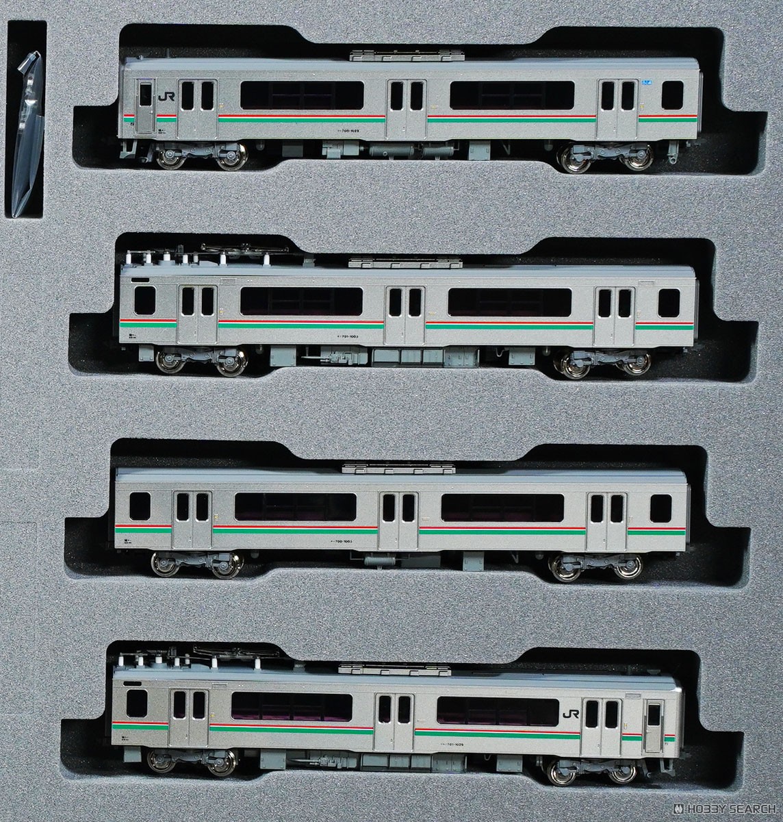 701系1000番台 仙台色 4両セット (4両セット) (鉄道模型) - ホビー