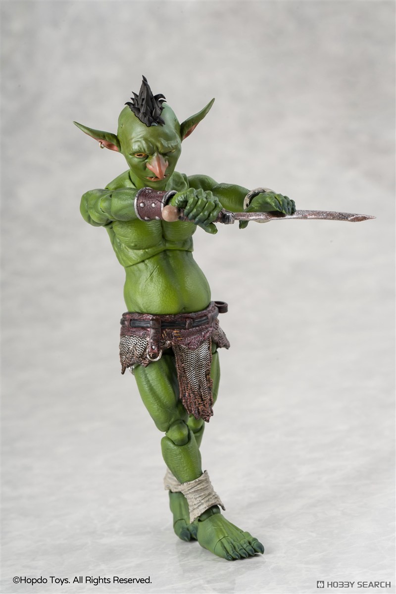 ゴブリン族 モヒカンゴブリン 1/12スケール可動フィギュア (完成品