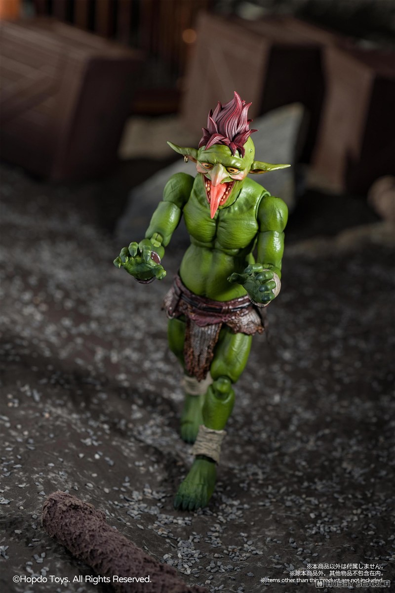 ゴブリン族 モヒカンゴブリン 1/12スケール可動フィギュア (完成品