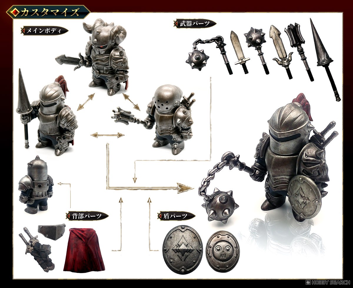 メタルアーマーズ(シルバーVer.) (6個セット) (完成品) - ホビーサーチ